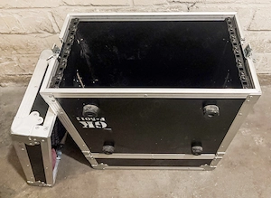 Flight Case 6 HE Double Door