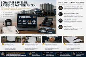 Neue Transportaufträge für Speditionen & Schwerlast