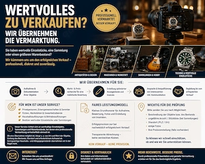 Wertvolles zu verkaufen? Wir übernehmen die Vermarktung