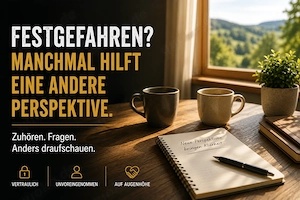Festgefahren? Manchmal hilft eine andere Perspektive
