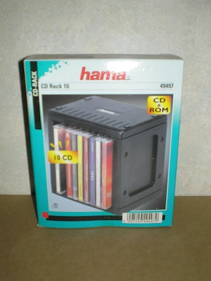 Verschiedene CD + DVD Regale
