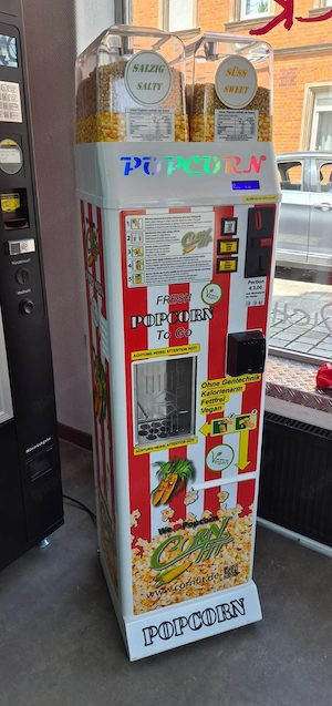 Standfläche für Popcornautomat gesucht