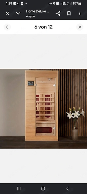 Sauna Infarot mit Montage 