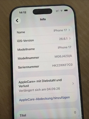 iphone 17pro