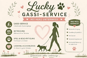 Liebevoller Gassi-Geh-Service & Hunde-Betreuung