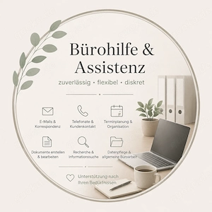 Bürohilfe & Assistenz - zuverlässig & flexibel :-) 