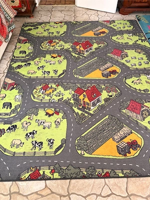 Kinder- und Spielteppich Bauernhof