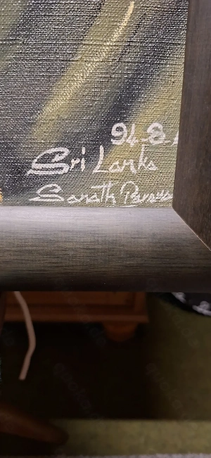 Gemälde Sigiriya freska  Kubistisch Bild 2