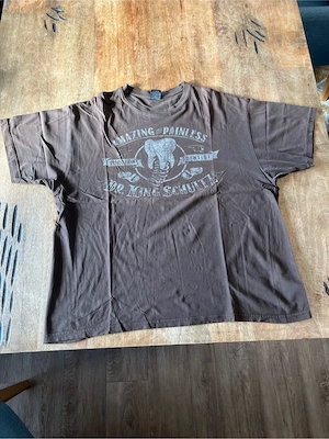 Django Unchained Shirt Braun XXL