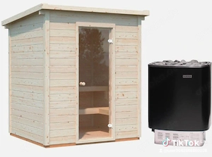 sauna finlandesa mit Montage 