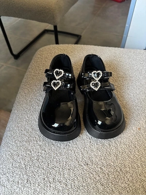Lackschuhe Mädchen Gr. 27 Schwarz