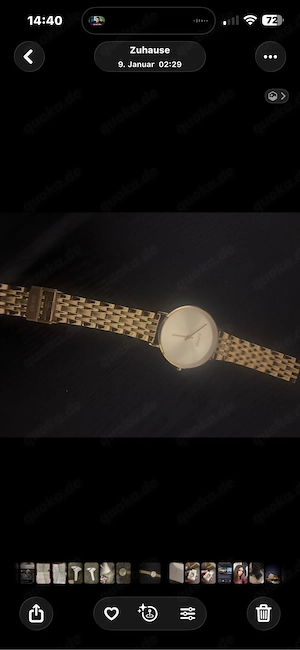 elegante uhr 