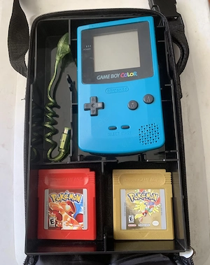 Gameboy mit Spiele 