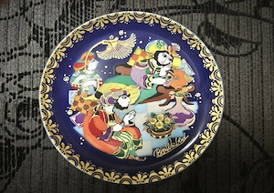 2 Rosenthal-Sammel-Teller,"Sinbad der Seefahrer", TOP-ZUSTAND zu verkaufen 