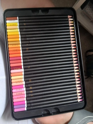AVEC Buntstifte-Set mit 150 Farben i