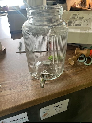 Glas Wasserspänder 