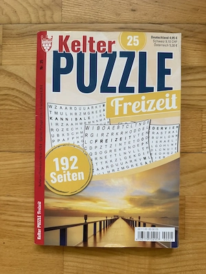 Kelter PUZZLE Freizeit   192 Seiten !