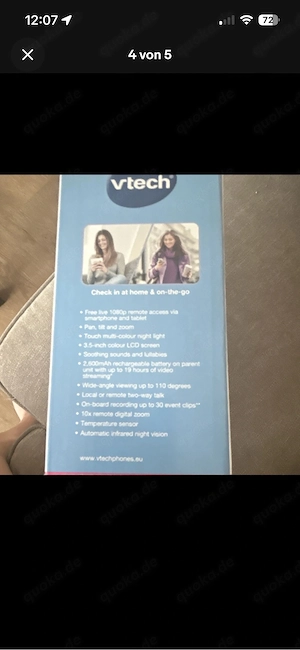 Vtech Video Babyfon 