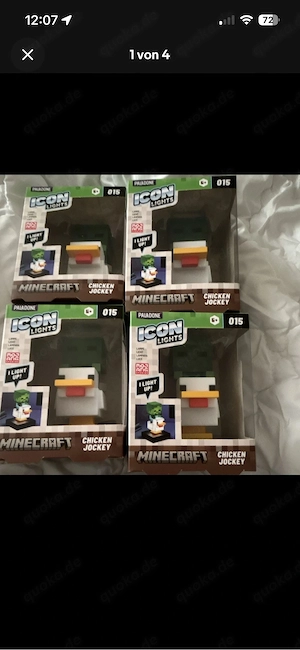 Minecraft Chicken Jockey Icon Lights  Bild 4