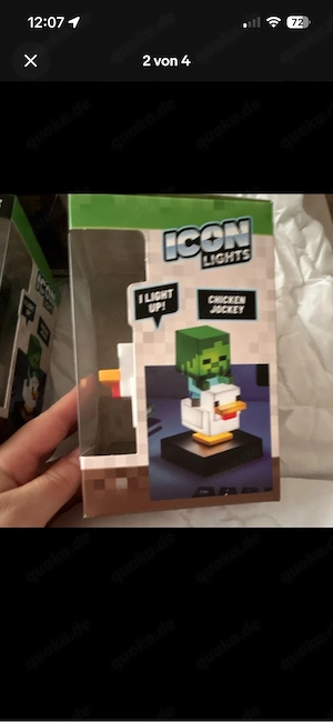 Minecraft Chicken Jockey Icon Lights  Bild 2