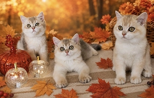 BKH Britisch kurzhaar Kitten golden Blue cremig Mädchen 