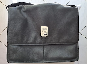 PICARD Milano Umhängetasche Businesstasche Schwarz - Neu + Etik.