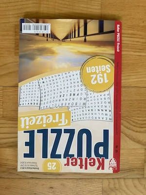 Kelter PUZZLE Freizeit   192 Seiten !