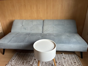 Schlafsofa hellblau