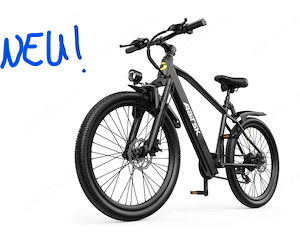 Neues E- Bike Mountainbike 26 Zoll, SCHWARZ,  36V 10AH 7-Gang, 3 Modi, OVP und Neu