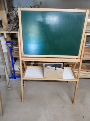 Kinder-Tafel aus Holz