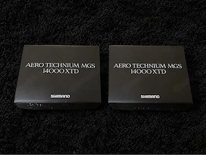 2x Shimano Aero Technium MGS 14000 XTD