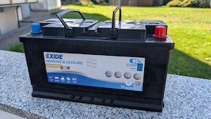 2 x neue Exide ES900 Equipment Gel Batterie   12 V   80 Ah