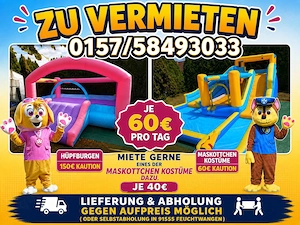 Hüpfburg zu vermieten 