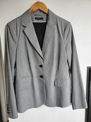 Comma Damen Blazer 42 graphit grau, neu!
