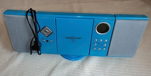 CD-Radio, Kunststoffschalen mit Deckel u.a. je 1 EUR