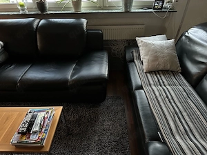 2er Pack - 2-Sitzer Ledercouch Bild 2