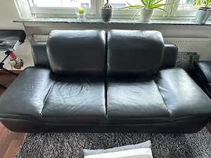 2er Pack - 2-Sitzer Ledercouch Bild 3