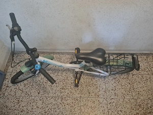 Kinderfahrrad 20zoll weiß grün