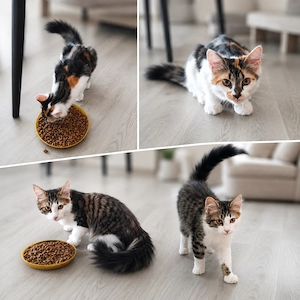 MaineCoon Mischlinge, ca. 16 Wochen alt. Glückskatze Weibl + Männlich