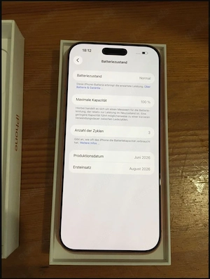 Iphone 17 pro max Neu!!!