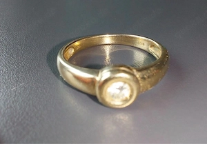 Goldener damen Ring 585 
