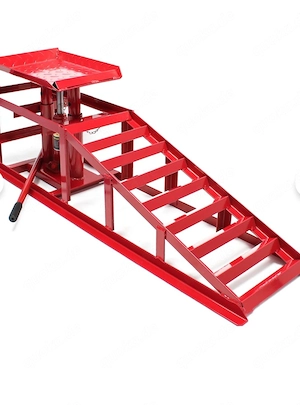 Auffahrrampe mit hydraulischem Wagenheber 2000kg