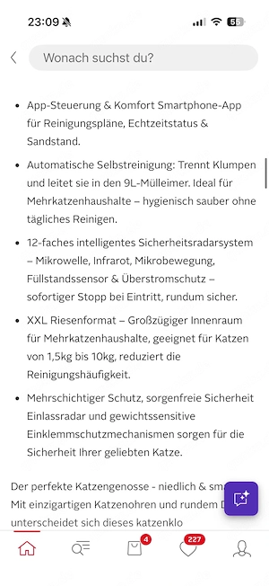 elekrisches Katzenklo  Bild 4