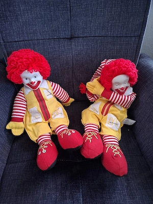 seltene Ronald-McDonald-Stofffiguren von McDonald s aus dem Jahr 1998