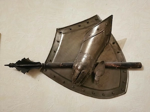 Mittelalter Deko * Ritter * aus Haushaltsauflösung