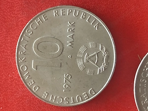 Münze Münzen Umlaufmünze Gedenkmünze DDR 10 Mark 1975 Warschauer Vertrag