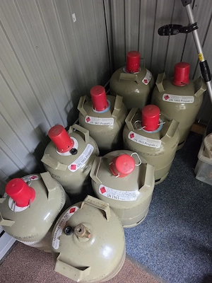 Gasflaschen 11 Kilo Leer