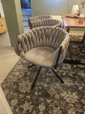 Drehbare Esszimmer Stühle 3stück