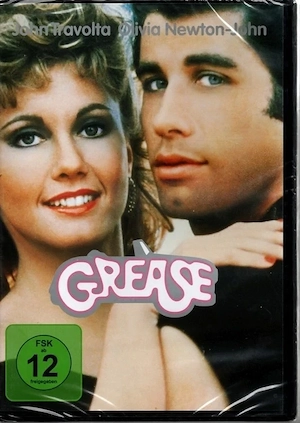 Grease - John Travolta & Olivia Newton-John - DVD - NEU & OVP