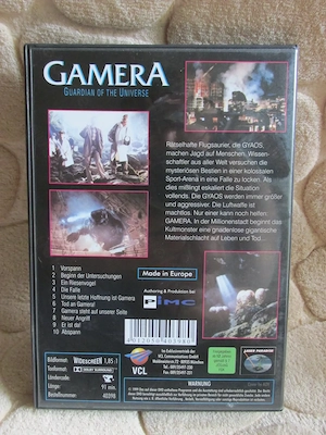 Gamera - Guardian of the Universe DVD Kaiju Film * Godzilla